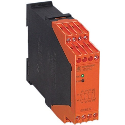 Dold Single-Channel Emergency Stop Safety Relay, 230V ac, 2 Safety Contacts
