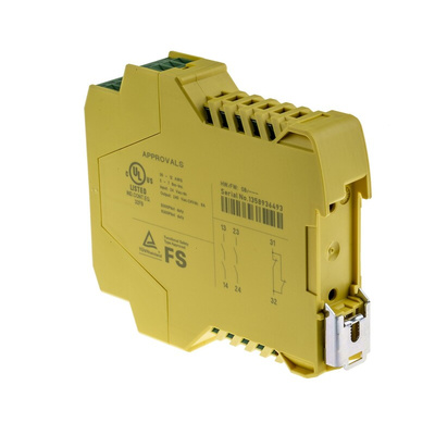 Phoenix Contact Dual-Channel Two Hand Control Safety Relay, 24V ac/dc, 2 Safety Contacts
