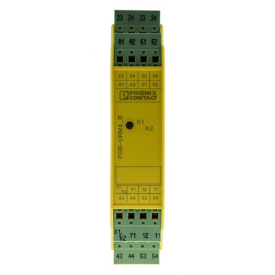 Phoenix Contact Single-Channel Expansion Module Safety Relay, 24V dc, 6 Safety Contacts