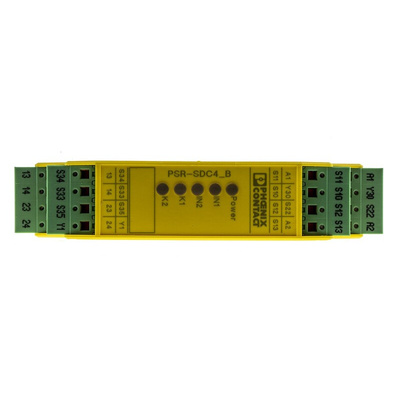 Phoenix Contact Dual-Channel Safety Switch/Interlock Safety Relay, 24V dc, 2 Safety Contacts