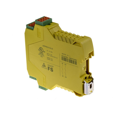 Phoenix Contact Dual-Channel Safety Switch/Interlock Safety Relay, 24V dc, 2 Safety Contacts