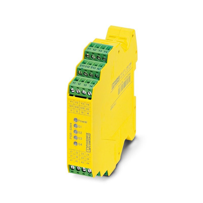 Phoenix Contact Safety Switch/Interlock Safety Relay, 24V dc