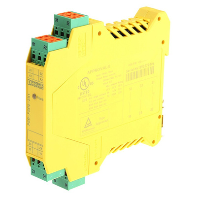 Phoenix Contact Safety Relay, 24V dc, 3 Safety Contacts