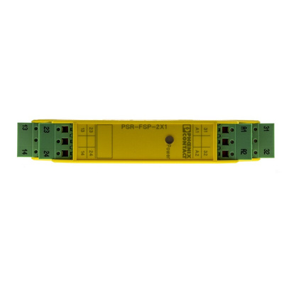 Phoenix Contact Emergency Stop Safety Relay, 24V dc, 3 Safety Contacts