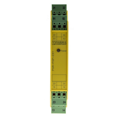 Phoenix Contact Emergency Stop Safety Relay, 24V dc, 3 Safety Contacts