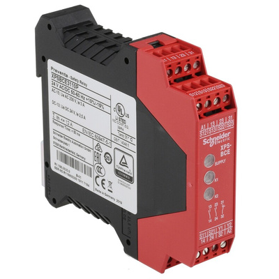 Schneider Electric Two Hand Control Safety Relay, 24V ac/dc, 2 Safety Contacts