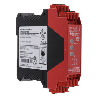 Schneider Electric Two Hand Control Safety Relay, 230V ac, 2 Safety Contacts