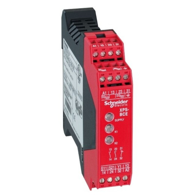 Schneider Electric Two Hand Control Safety Relay, 230V ac, 2 Safety Contacts