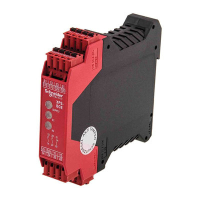 Schneider Electric Two Hand Control Safety Relay, 230V ac, 2 Safety Contacts