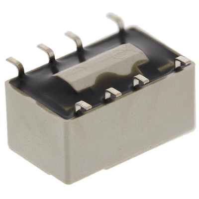TE Connectivity Surface Mount Signal Relay, 5V dc Coil, 2A Switching Current, DPDT