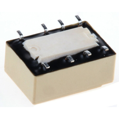 Fujitsu Surface Mount Signal Relay, 12V dc Coil, 2A Switching Current, DPDT