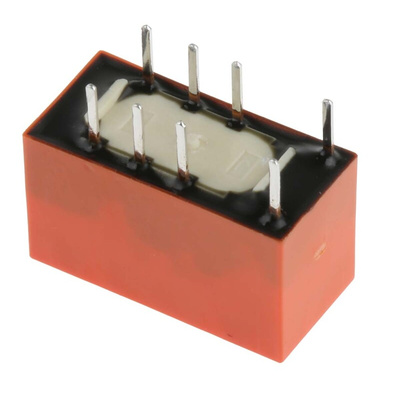 KEMET PCB Mount Signal Relay, 5V dc Coil, 2A Switching Current, DPDT