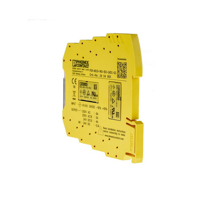 Phoenix Contact Single-Channel Emergency Stop, Safety Switch/Interlock Safety Relay, 24V dc, 1 Safety Contacts