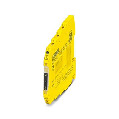 Phoenix Contact Single-Channel Emergency Stop, Safety Switch/Interlock Safety Relay, 24V dc, 1 Safety Contacts
