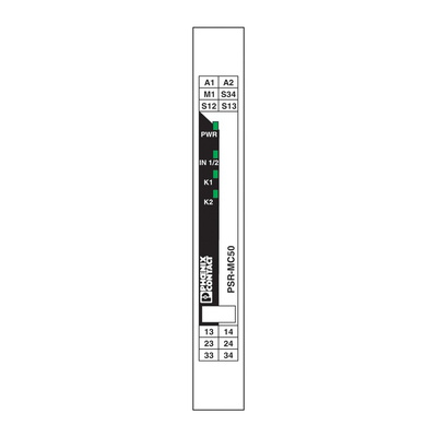 Phoenix Contact Dual-Channel Emergency Stop, Light Beam/Curtain, Safety Switch/Interlock Safety Relay, 24V dc, 3 Safety