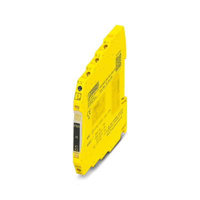 Phoenix Contact Single-Channel Emergency Stop, Safety Switch/Interlock Safety Relay, 24V dc, 1 Safety Contacts