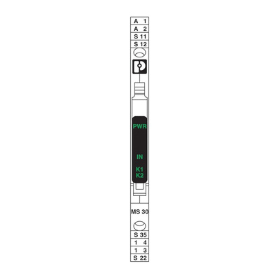 Phoenix Contact Dual-Channel Emergency Stop, Safety Switch/Interlock Safety Relay, 24V dc, 1 Safety Contacts