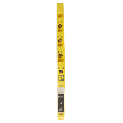 Phoenix Contact Dual-Channel Emergency Stop, Safety Switch/Interlock Safety Relay, 24V dc, 1 Safety Contacts