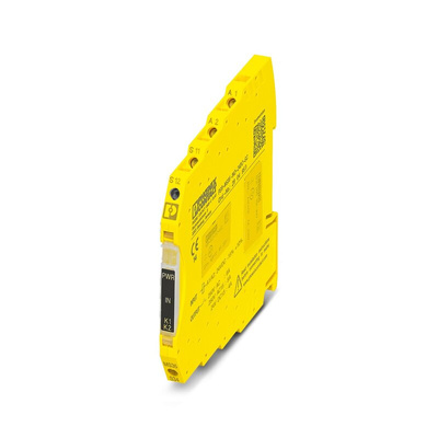 Phoenix Contact Dual-Channel Emergency Stop, Safety Switch/Interlock Safety Relay, 24V dc, 1 Safety Contacts