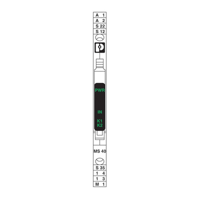 Phoenix Contact Dual-Channel Emergency Stop, Safety Switch/Interlock Safety Relay, 24V dc, 1 Safety Contacts