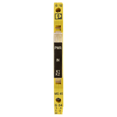 Phoenix Contact Dual-Channel Emergency Stop, Safety Switch/Interlock Safety Relay, 24V dc, 1 Safety Contacts