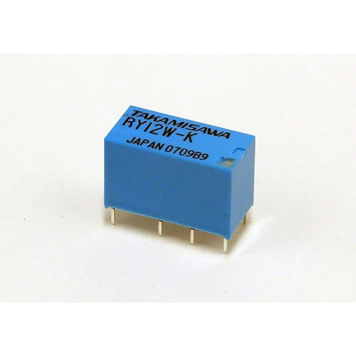 Fujitsu Through Hole Signal Relay, 24V dc Coil, 1A Switching Current, DPDT