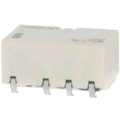 Omron Surface Mount Signal Relay, 3V dc Coil, 1A Switching Current, DPDT