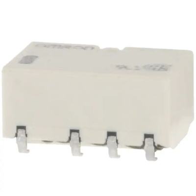 Omron Surface Mount Signal Relay, 24V dc Coil, 1A Switching Current, DPDT