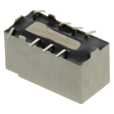 Panasonic DPDT Non-Latching Relay PCB Mount, 24V dc Coil, 2 A