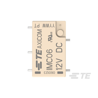 TE Connectivity Surface Mount Signal Relay, 12V dc Coil, SPDT