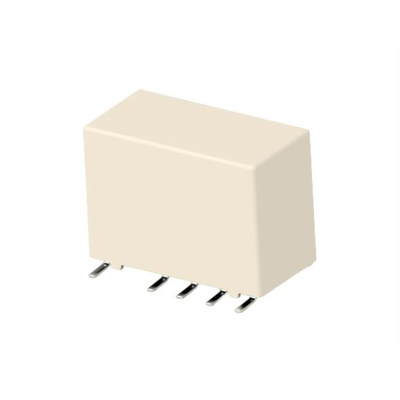 TE Connectivity PCB Mount Signal Relay, 48V ac Coil, 2A Switching Current, DPDT