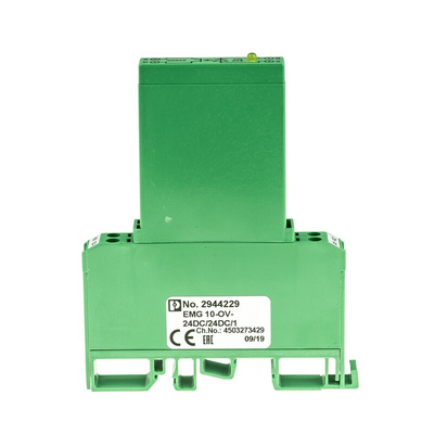 Phoenix Contact EMG 10-OV- 24DC/24DC/1 Series Solid State Interface Relay, DIN Rail Mount