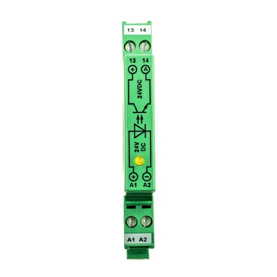 Phoenix Contact EMG 10-OV- 24DC/24DC/1 Series Solid State Interface Relay, DIN Rail Mount