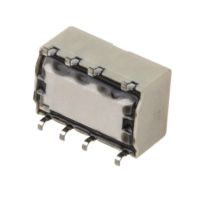 Omron PCB Mount Signal Relay, 4.5V dc Coil, 1A Switching Current, DPDT