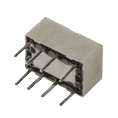 Omron PCB Mount Signal Relay, 4.5V dc Coil, 1A Switching Current, DPDT