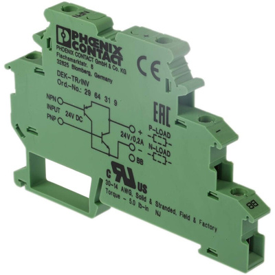 Phoenix Contact Solid State Interface Relay, DIN Rail Mount