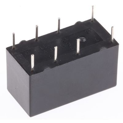 Omron PCB Mount Signal Relay, 3V dc Coil, 2A Switching Current, DPDT
