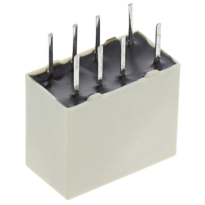 Omron PCB Mount Signal Relay, 24V dc Coil, 1A Switching Current, DPDT