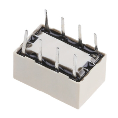 Omron PCB Mount Signal Relay, 24V dc Coil, 1A Switching Current, DPDT