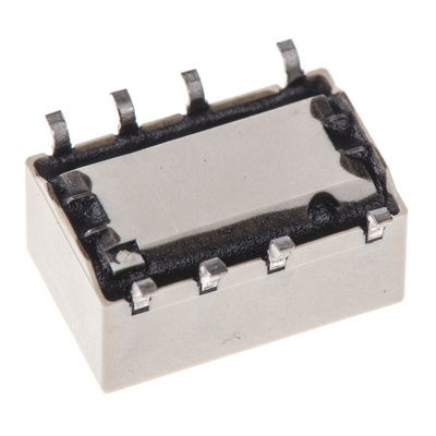 Omron Surface Mount Latching Signal Relay, 12V dc Coil, 1A Switching Current, DPDT