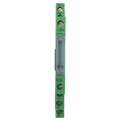 Phoenix Contact PLC-OSC- 24DC/ 24DC/ 10/R Series Solid State Interface Relay, 10 A Load, DIN Rail Mount