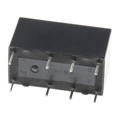 Omron PCB Mount Signal Relay, 5V dc Coil, 1A Switching Current, DPDT