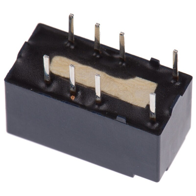 Panasonic PCB Mount Signal Relay, 12V dc Coil, 2A Switching Current, DPDT