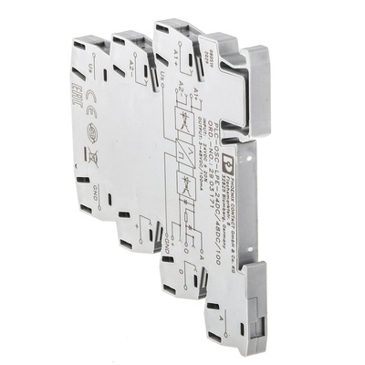 Phoenix Contact PLC-OSC-LPE-24DC/48DC/100 Series Solid State Interface Relay, DIN Rail Mount