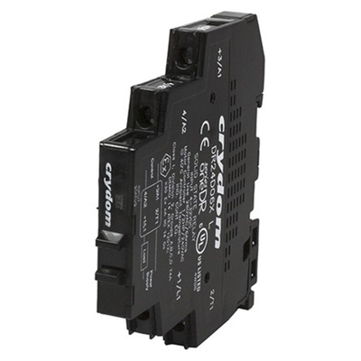 Sensata / Crydom DR Series Solid State Interface Relay, 32 V dc Control, 6 A dc Load, DIN Rail Mount