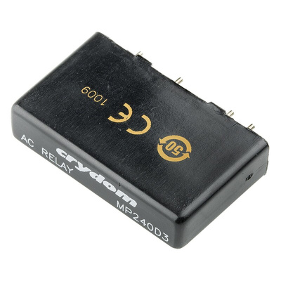 Sensata / Crydom DRA1 Series Solid State Relay, 3 A Load, PCB Mount, 280 V rms Load, 32 V dc Control