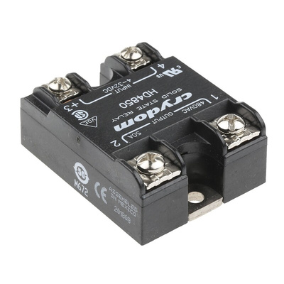 Sensata / Crydom Solid State Relay, 50 A Load, Panel Mount, 530 V Load, 32 V Control