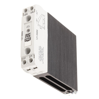 RS PRO Solid State Relay, 20 A Load, DIN Rail Mount, 530 V rms Load, 280 V ac Control
