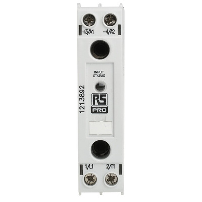 RS PRO Solid State Relay, 20 A Load, DIN Rail Mount, 530 V rms Load, 32 V dc Control