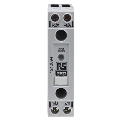 RS PRO Solid State Relay, 30 A Load, DIN Rail Mount, 530 V rms Load, 280 V ac Control